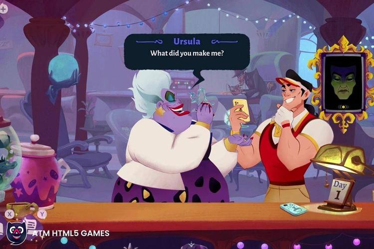 Disney Villains Café Game Review | Magical RPG Adventure