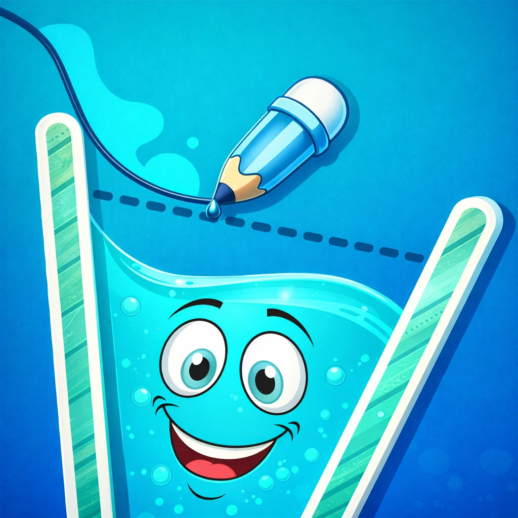 Fill the Glass: A Fun Puzzle Adventure Awaits You!