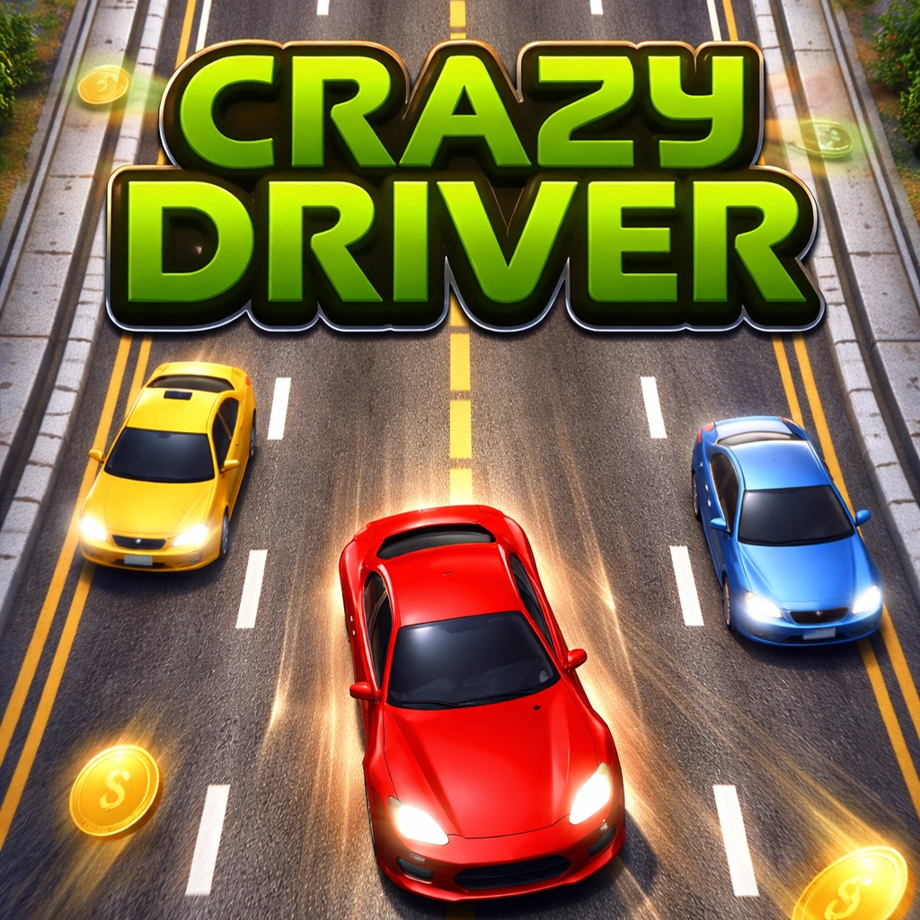 Race through chaos in Crazy Driver: Unleash Your Need for Speed!